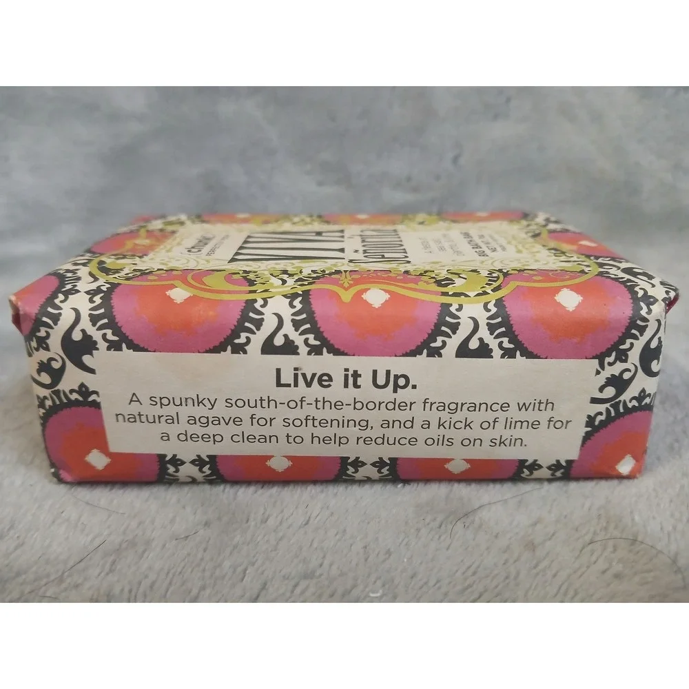 Perfectly Posh Viva Senorita Chunk Big Bath Bar 7oz Sea Salt Cilantro Lime Vegan